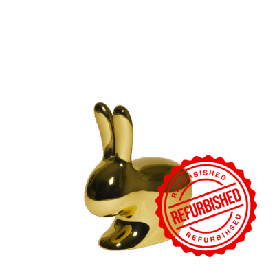 [리퍼브] Rabbit Chair Baby Metal Finish Gold (Refurbished)