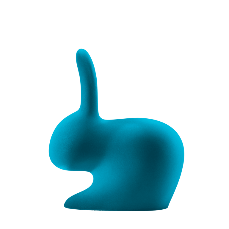 래빗 체어 라지 벨벳 라이트 블루 Rabbit Chair Large Velvet Light Blue - qeeboo 퀴부 한국 ...