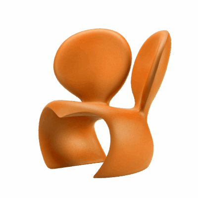 Don't F**K With The Mouse Armchair Bright Orange