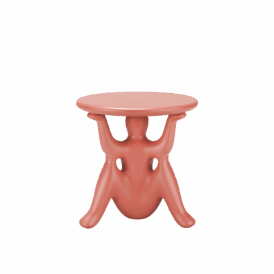 Help Yourself Side Table Terracotta