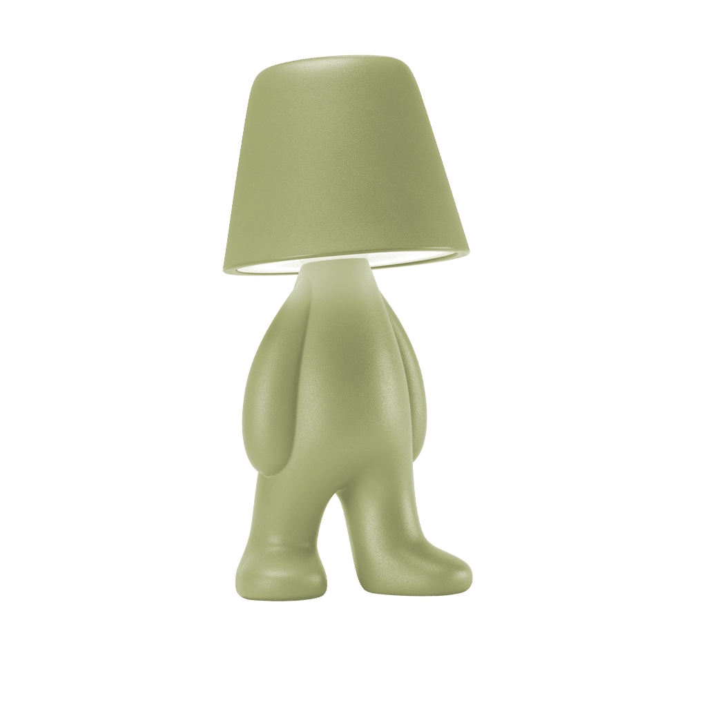 빅 브라더 램프 그린 카키 Bigger Brother Green Lamp Khaki qeeboo 퀴부 한국공식독점수입원