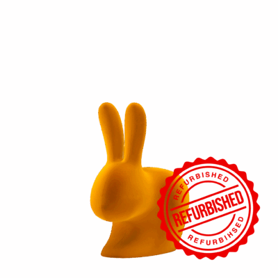 [리퍼브] Rabbit Chair Baby Velvet Dark Gold (Refurbished)