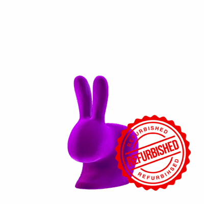 [리퍼브] Rabbit Chair Baby Velvet Purple (Refurbished)