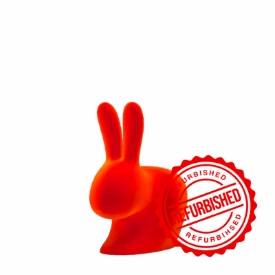 [리퍼브] Rabbit Chair Baby Velvet Orange (Refurbished)