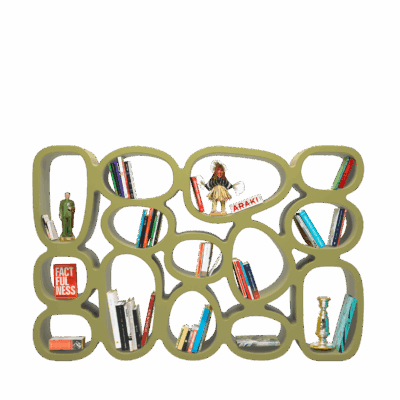 Koibuchi Bookcase Green Khaki