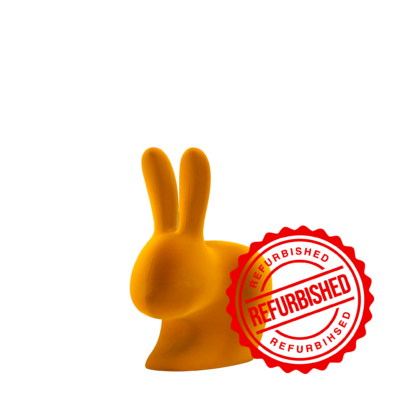 [리퍼브] Rabbit Chair Baby Velvet Dark Gold (Refurbished)
